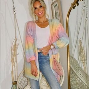 Colorful Women's Cardigan